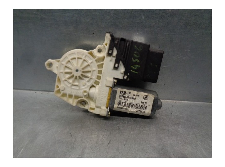 Replacement rear left window regulator motor for Seat Toledo (1M2) 1.9 TDI OEM IAM reference 1J4959811C 18 PINS 4 DOORS