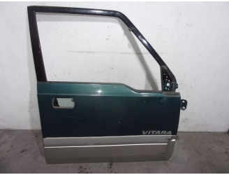 Recambio de puerta delantera derecha para suzuki vitara se/sv (et) 1.9 turbodiesel referencia OEM IAM 6800166A11 VERDE 5 PUERTAS