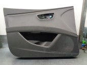 Recambio de guarnecido puerta delantera izquierda para seat leon (5f1) 1.6 tdi referencia OEM IAM 5F4867131L 5F4532003 