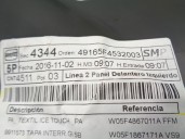 Recambio de guarnecido puerta delantera izquierda para seat leon (5f1) 1.6 tdi referencia OEM IAM 5F4867131L 5F4532003 