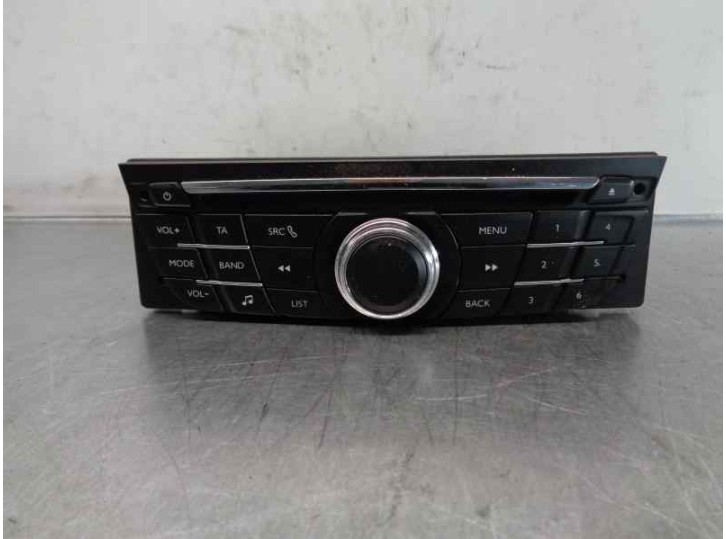 Replacement audio system / CD radio for Citroën C-Elysée 1.6 16V CAT (NFP / EC5M) OEM IAM reference 98075810ZD 