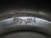 Recambio de llanta para daewoo nubira berlina 2.0 cat referencia OEM IAM 96534927 R1451/2JX14ET49 HIERRO