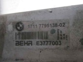 Recambio de radiador agua para bmw serie 7 (e65/e66) 3.0 24v cat referencia OEM IAM 17117795138 E3777003 BEHR