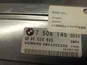 Recambio de centralita cambio automatico para bmw serie 3 berlina (e46) 330d referencia OEM IAM 7508145 5WK33502ASG SIEMENS