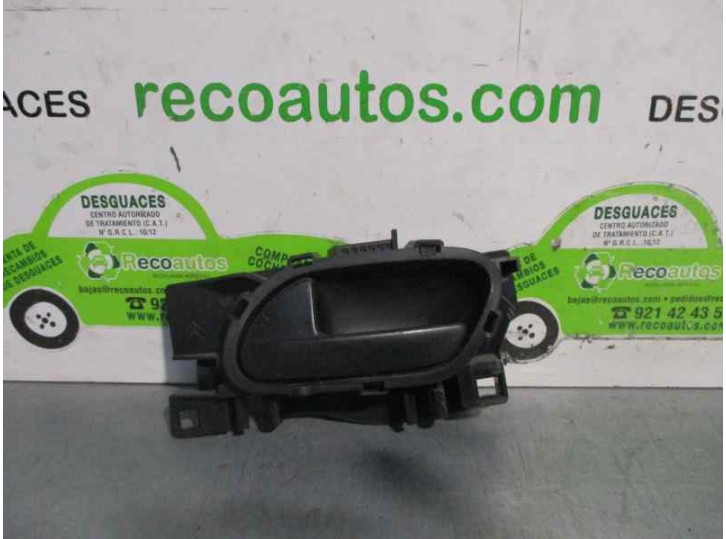 Recambio de maneta interior delantera izquierda para citroën berlingo cuadro 1.6 16v hdi referencia OEM IAM 96555515XT 