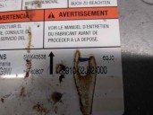 Recambio de centralita airbag para suzuki swift berlina (mz) 1.3 16v cat referencia OEM IAM 3891062J02000 5WK43538 SIEMENS