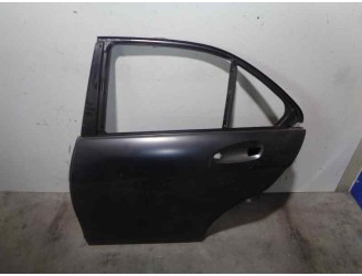 Recambio de puerta trasera izquierda para mercedes-benz clase c (w204) berlina referencia OEM IAM A2047300130 NEGRA 4 PUERTAS