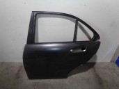 Recambio de puerta trasera izquierda para mercedes-benz clase c (w204) berlina referencia OEM IAM A2047300130 NEGRA 4 PUERTAS