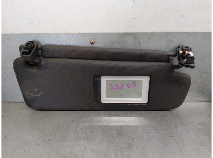 Recambio de parasol derecho para porsche cayenne (typ 92aa) 3.0 v6 tdi cat referencia OEM IAM 95873155100  