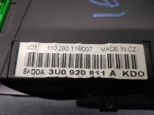 Recambio de cuadro instrumentos para skoda superb (3u4) 1.9 tdi referencia OEM IAM 3U0920811A 110080116007 VDO
