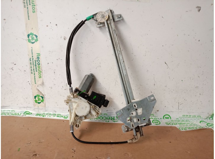 Replacement rear left window regulator for Mitsubishi Carisma Saloon 5 (DA0) 1.9 Turbodiesel OEM IAM reference MR503573 MR50