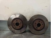 Replacement front brake disc for Renault Vel Satis (BJ0) 2.2 dCi turbodiesel FAP CAT OEM IAM reference 8200570191 