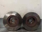 Replacement front brake disc for Renault Vel Satis (BJ0) 2.2 dCi turbodiesel FAP CAT OEM IAM reference 8200570191 