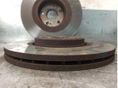 Replacement front brake disc for Renault Vel Satis (BJ0) 2.2 dCi turbodiesel FAP CAT OEM IAM reference 8200570191 