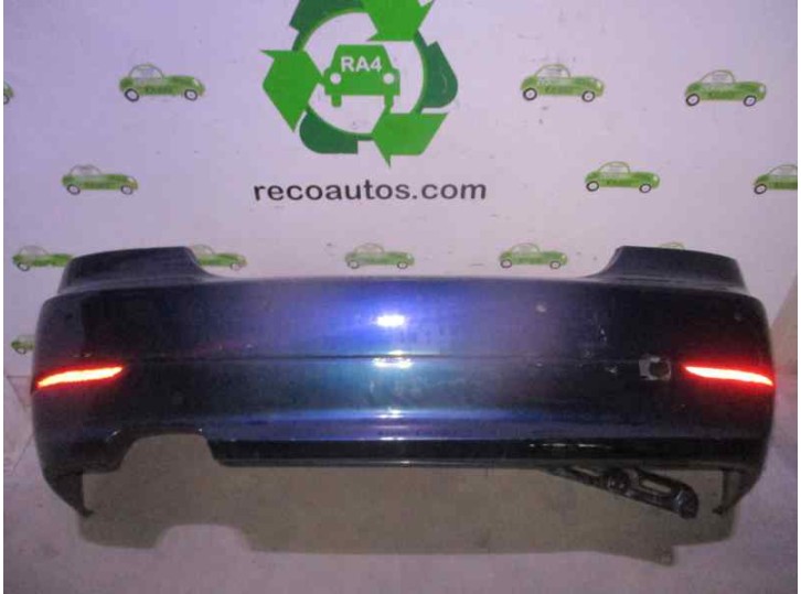 Recambio de paragolpes trasero para bmw serie 5 berlina (e60) 2.0 turbodiesel cat referencia OEM IAM 51110394346 AZUL 4 PUERTAS