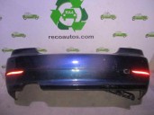 Recambio de paragolpes trasero para bmw serie 5 berlina (e60) 2.0 turbodiesel cat referencia OEM IAM 51110394346 AZUL 4 PUERTAS