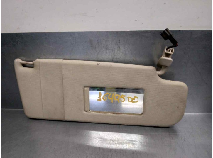 Recambio de parasol derecho para skoda superb (3u4) 1.9 tdi referencia OEM IAM 6X0857552  