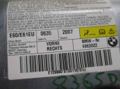 Recambio de airbag lateral delantero derecho para bmw serie 5 berlina (e60) 2.0 turbodiesel cat referencia OEM IAM 6963022 