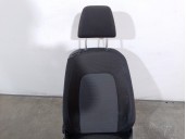 Replacement right front seat for Volkswagen Scirocco (137) 2.0 TDI OEM IAM reference 1K8881405BGYCA BLACK AND GREY FABRIC
