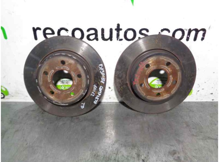 Recambio de disco freno trasero para ford focus lim. 1.0 ecoboost cat referencia OEM IAM 1704765 