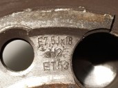 Recambio de llanta para audi q7 (4lb) 3.0 tdi quattro referencia OEM IAM 4L0601025E R187.5JX18H2ET53 