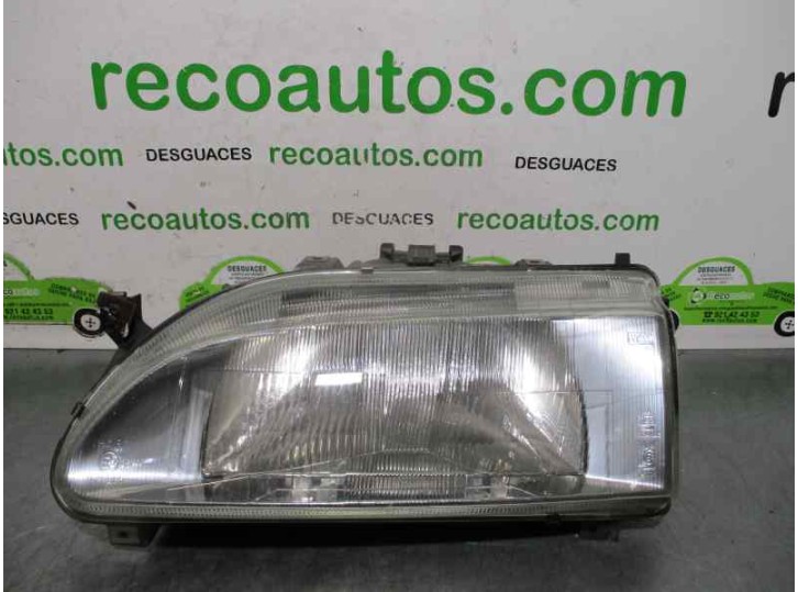 Recambio de faro izquierdo para renault 19 1.9 68.5kw referencia OEM IAM 