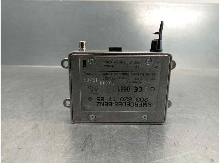 Recambio de amplificador para mercedes-benz clase cl (w215) coupe 5.0 v8 24v cat referencia OEM IAM 2038201785 