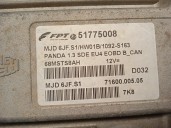 Replacement engine ECU for Fiat Panda (169) 1.3 JTD CAT OEM IAM reference 51775008 7160000505 FPT