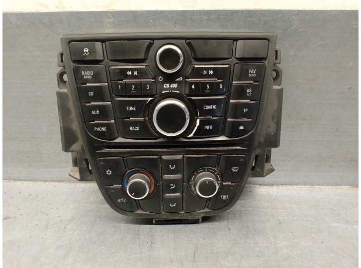Recambio de sistema audio / radio cd para opel astra j lim. 1.7 16v cdti referencia OEM IAM 13346050 13337218 