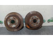 Recambio de disco freno trasero para toyota yaris (ncp1/nlp1/scp1) 1.4 turbodiesel cat referencia OEM IAM 4243112250 