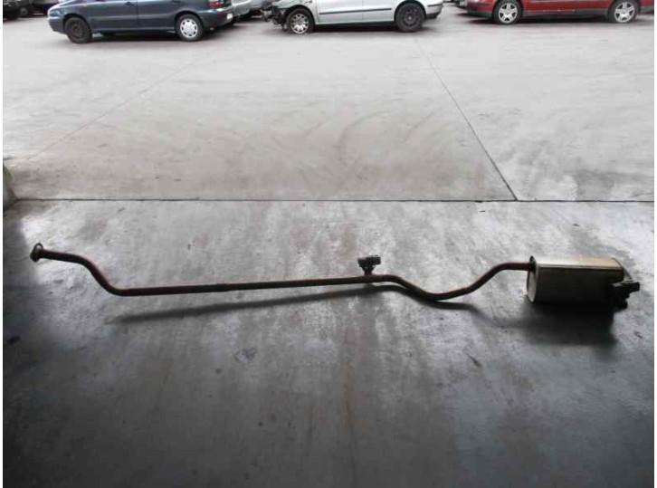 Recambio de tubo escape completo para renault clio iii 1.5 dci diesel cat referencia OEM IAM 8200023549 CESTA 2