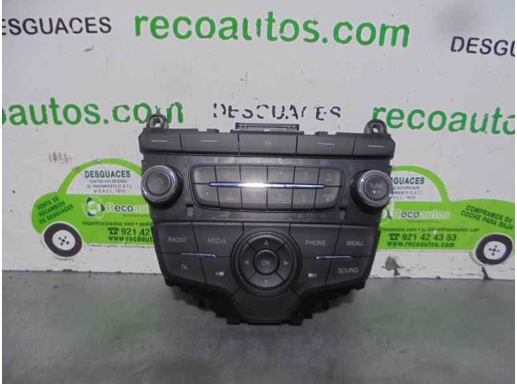 Replacement audio system / CD radio for Ford Ka+ Ti-VCT CAT OEM IAM reference G1B518K811BA 