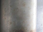 Recambio de tubo escape completo para renault clio iii 1.5 dci diesel cat referencia OEM IAM 8200023549 CESTA 2