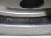 Recambio de llanta para mg serie 400 (rt) 2.0 turbodiesel referencia OEM IAM RRC106060 R1551/2JX15H2X45 HIERRO