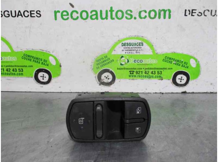Recambio de mando elevalunas delantero izquierdo para opel corsa d color edition referencia OEM IAM 13258521AA 