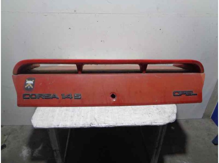 Recambio de porton trasero para opel corsa a 1.4 cat (l48) referencia OEM IAM ROJO 4 PUERTAS