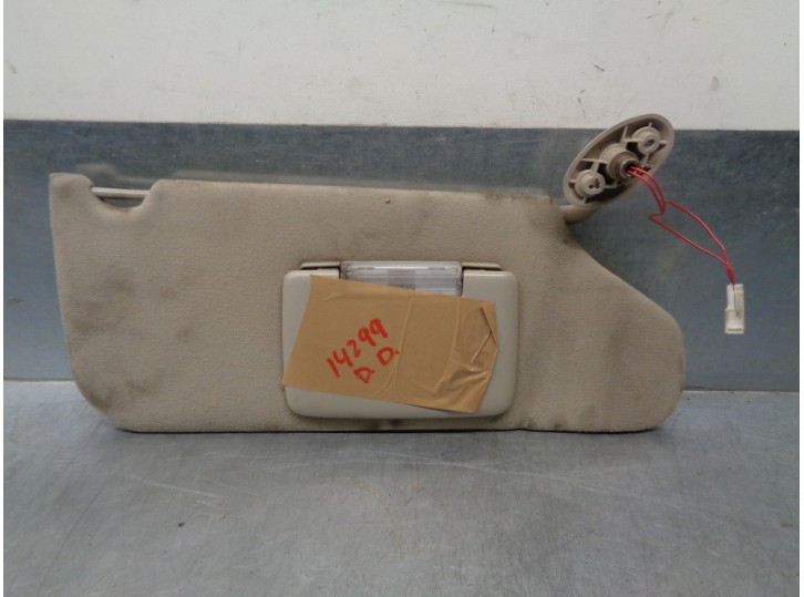 Recambio de parasol derecho para chrysler jeep cherokee (kj) 2.8 crd cat referencia OEM IAM 55361230AA  