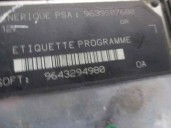 Recambio de centralita motor uce para citroën xsara berlina 1.9 diesel referencia OEM IAM 9643294980 80891C 