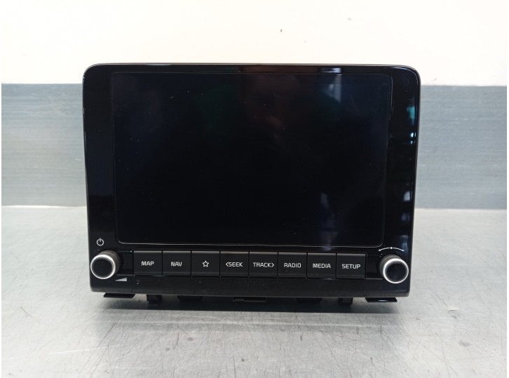 Replacement multifunction screen for Kia Stonic (YB) 1.0 T-GDI OEM IAM reference 96560H8461FHV 