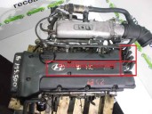 Replacement complete engine for Hyundai Lantra J-2 (1997....) 2.0 GLS OEM IAM reference G4CF V296858 