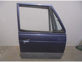 Recambio de puerta delantera derecha para mitsubishi montero (l040) 2.5 turbodiesel referencia OEM IAM MB408770 AZUL 3 PUERTAS