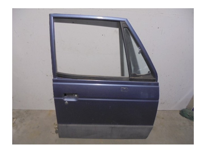 Recambio de puerta delantera derecha para mitsubishi montero (l040) 2.5 turbodiesel referencia OEM IAM MB408770 AZUL 3 PUERTAS