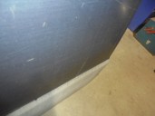 Recambio de puerta delantera derecha para mitsubishi montero (l040) 2.5 turbodiesel referencia OEM IAM MB408770 AZUL 3 PUERTAS