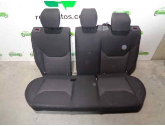 Recambio de asientos traseros para ford ka+ ti-vct cat referencia OEM IAM  TELA NEGRA Y GRIS 5 PUERTAS