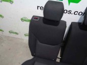 Recambio de asientos traseros para ford ka+ ti-vct cat referencia OEM IAM TELA NEGRA Y GRIS 5 PUERTAS