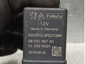 Recambio de caja precalentamiento para peugeot partner kombi 1.6 blue-hdi fap referencia OEM IAM 9803299780  