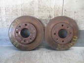 Replacement front brake disc for Peugeot 205 saloon 1.8 Diesel OEM IAM reference 613000 