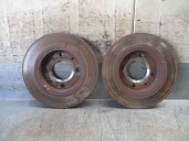 Replacement front brake disc for Peugeot 205 saloon 1.8 Diesel OEM IAM reference 613000 