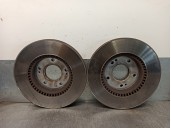 Replacement front brake disc for Kia Soul ( ) 1.6 GDi CAT OEM IAM reference 517122K100 