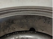 Recambio de polea cigueñal para volkswagen polo (9n3) 1.4 16v referencia OEM IAM 045105243D 